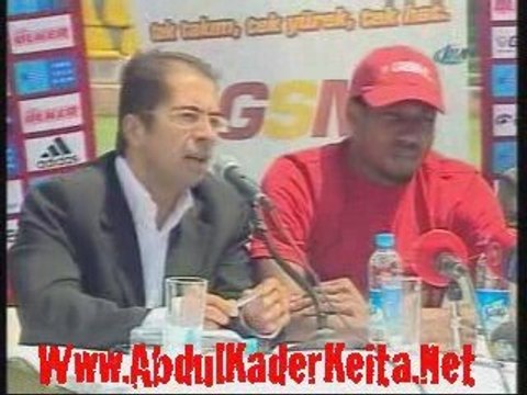 Abdul Kader Keita İmza Töreni