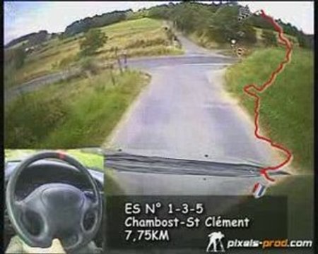 rallye chambost 2009 recos es1