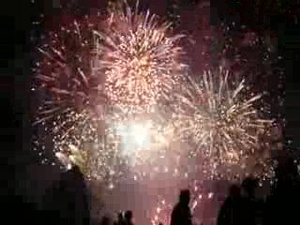 Feu d'artifice Aulnay-sous-Bois 14 juillet 2009