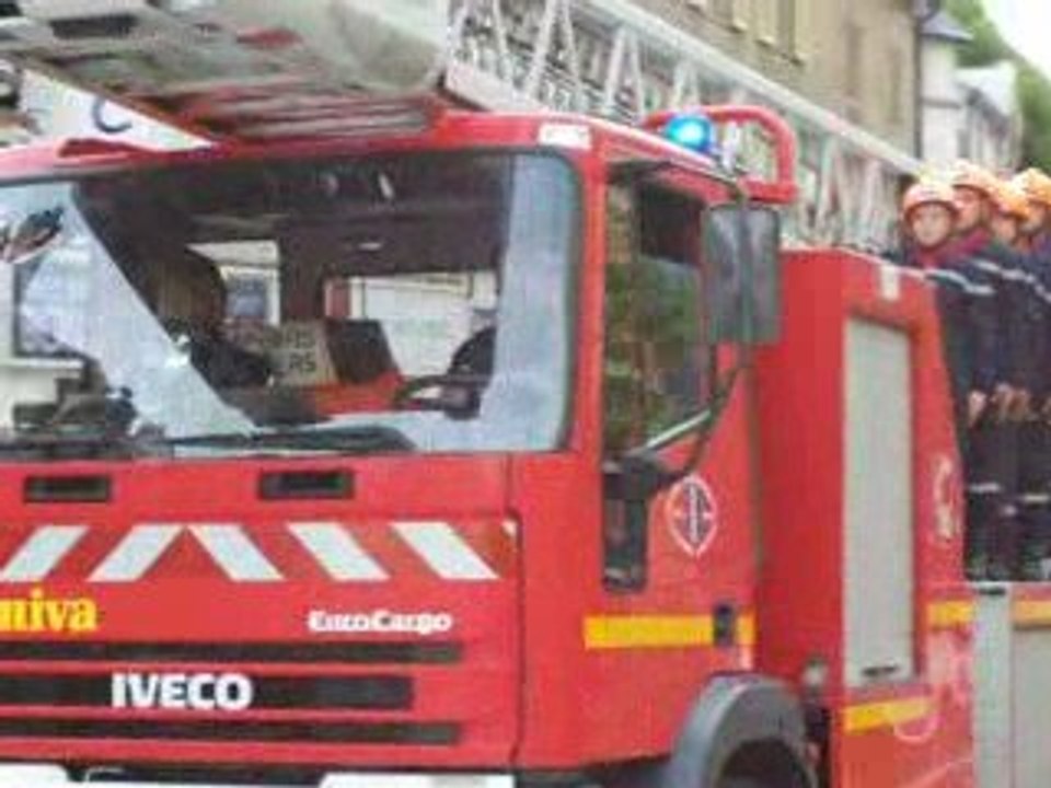 14 JUILLET 2009 SAPEURS POMPIERS DE CHAUMONT 52