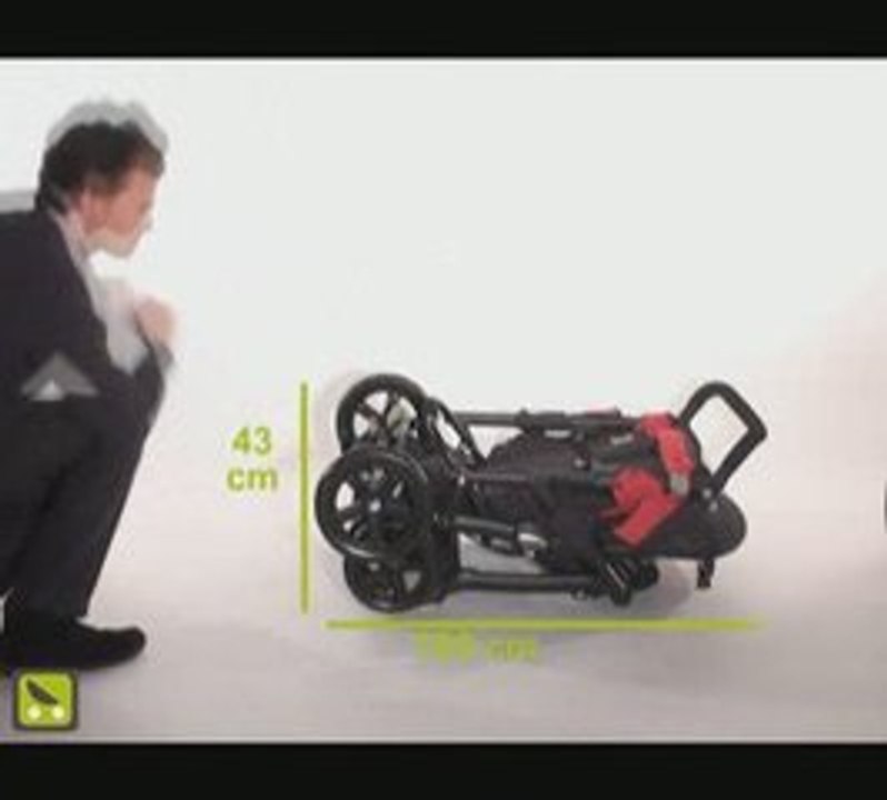 Poussette-Magazine : pliage de la Jané Nomad