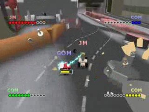 GamePlay : Micro Machines V4