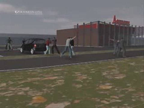 Gabriele Sandri ricostruzione video in 3d della morte