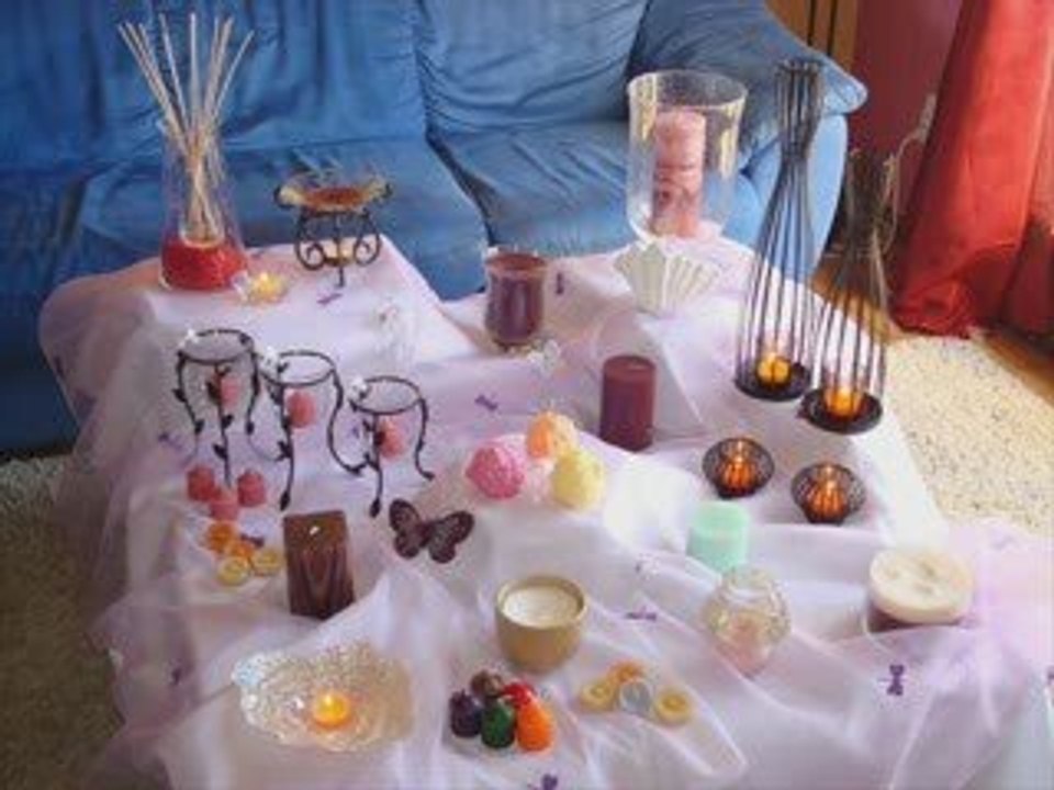 les bougies Partylite