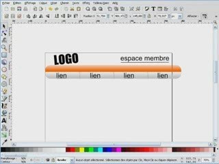 INKSCAPE : Créer un header