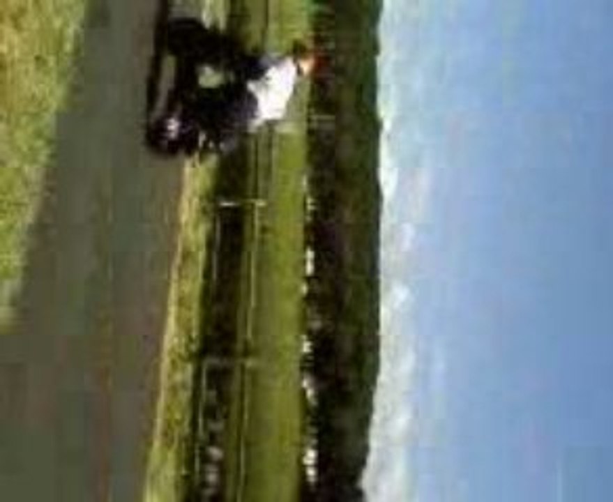 tiss en mode scoot lever...