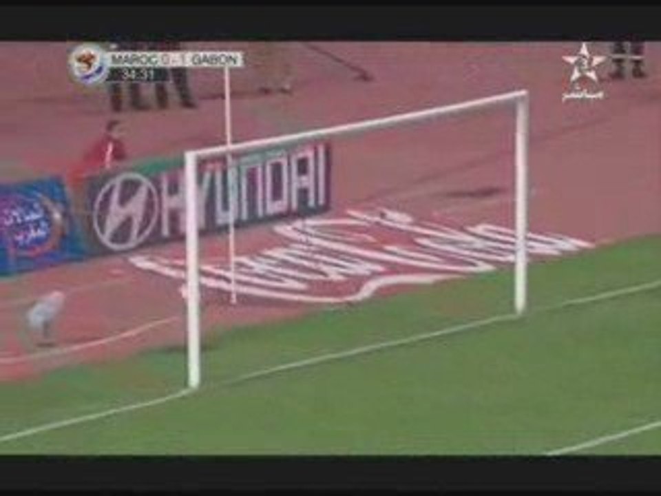 Gabon Vs Maroc, but de Aubameyang !!!