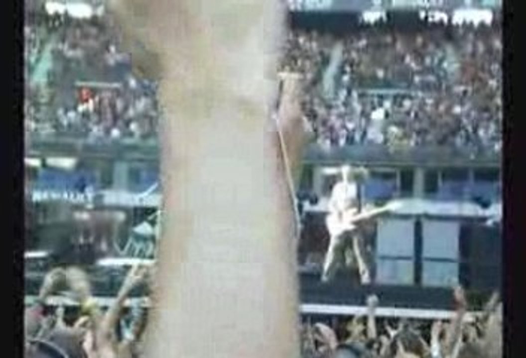 U2 SDF 12/07/09 arrivé du groupe