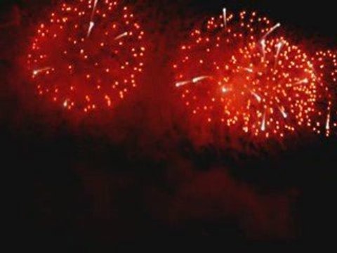 feu d'artifice carcassonne 2009