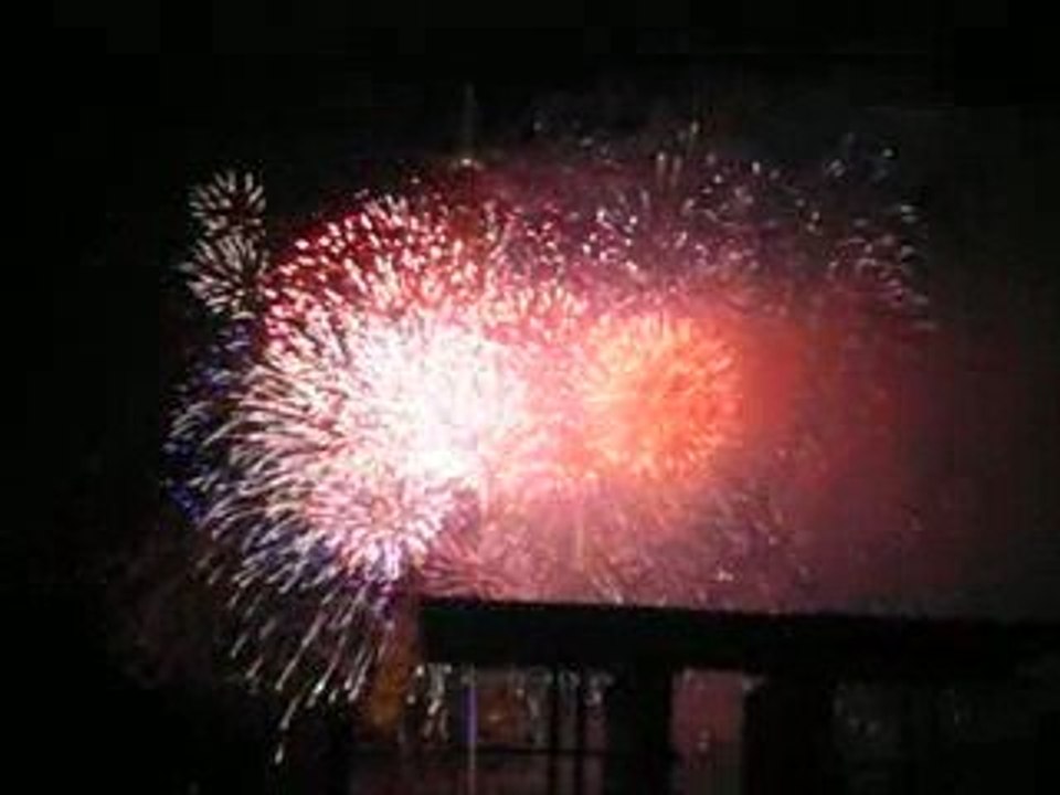 Grande Finale Feux d'artifice, Tour Eiffel, 14 Juillet 2009