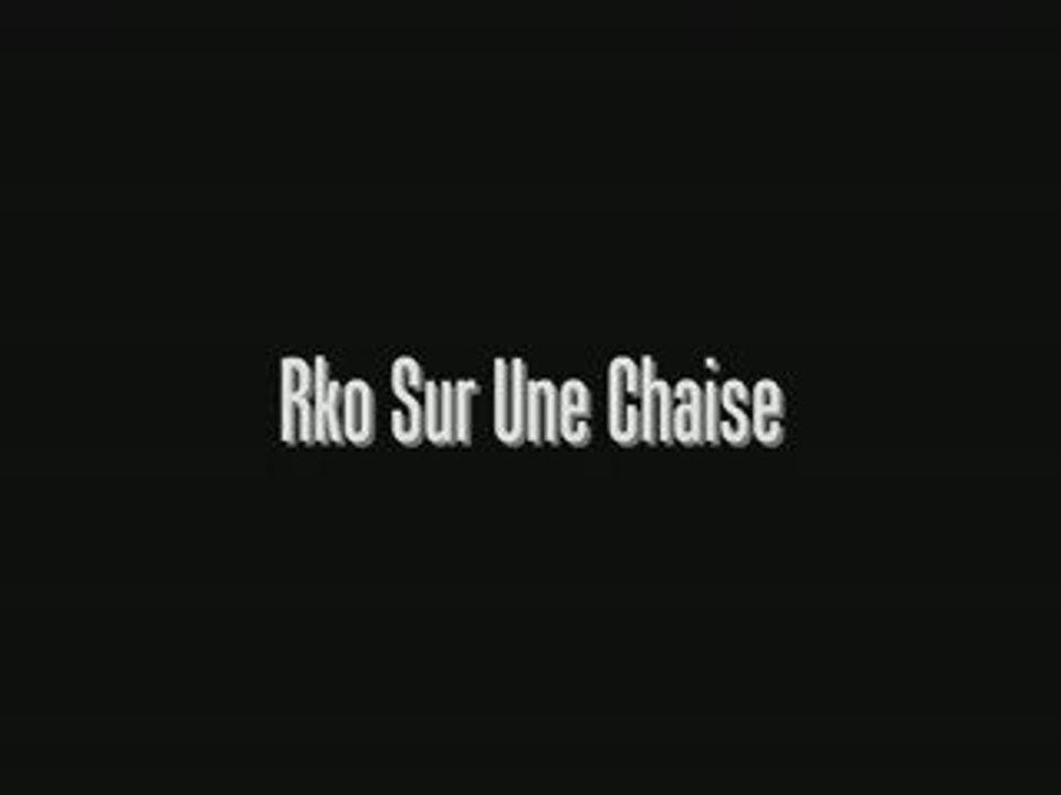Rko Sur Une Chaise