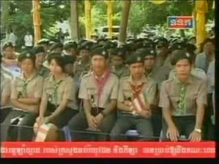 TVK Khmer News- 14 July 2009-2 Sok An Getting Blessed