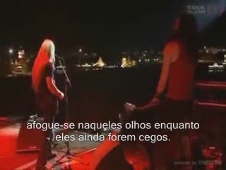 While Your Lips Are Still Red (live) [legendado]