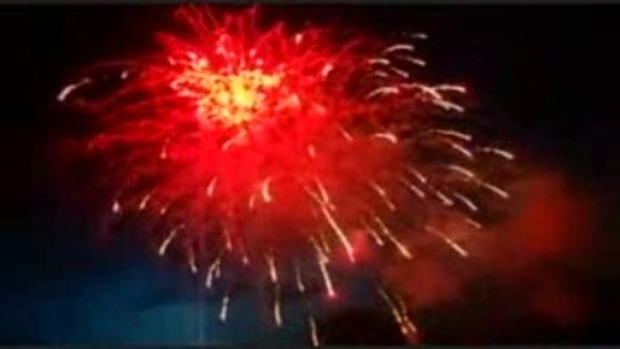 Feu d'Artifice de Lille 14 juil. 09 Fête nationale française