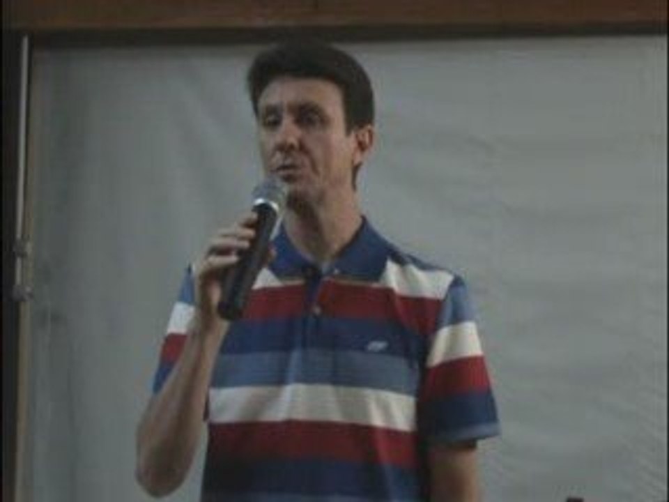 Palestra "O sacrificio mais agradável a Deus"