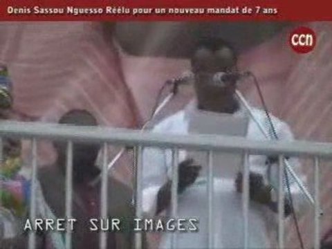 Denis Sassou Nguesso réélu à la tête du Congo