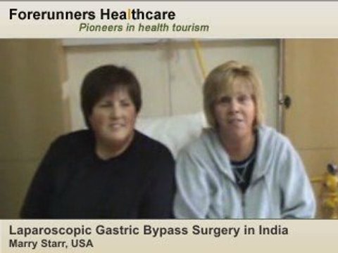 laparoscopic gastric bypass at Mumbai India for an American