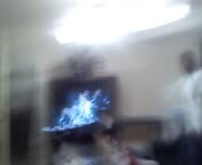 splashing water on noah