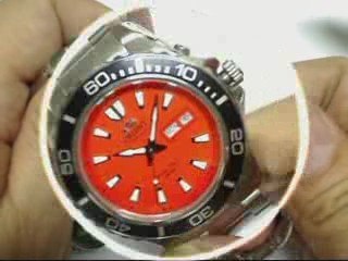 Orient men's automatic diving watch review
