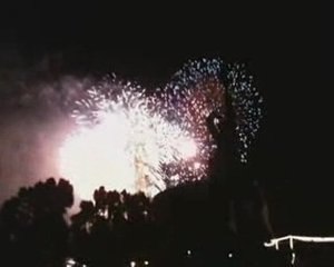 Feu d'artifice PARIS 14 juillet 2009