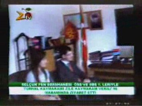 ZİLE SELCUKFEN BİRİNCİLERİ KAYMAKAMI ZİYARET ETTİ.