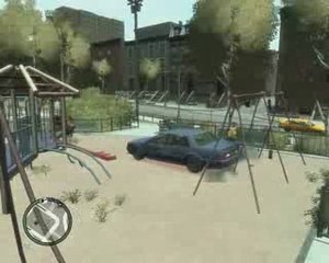 GTA  IV Gameplay - La balancoire magique - The swing magic