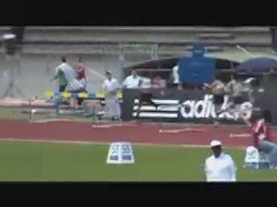 Celie 400haies final championnat france 2009