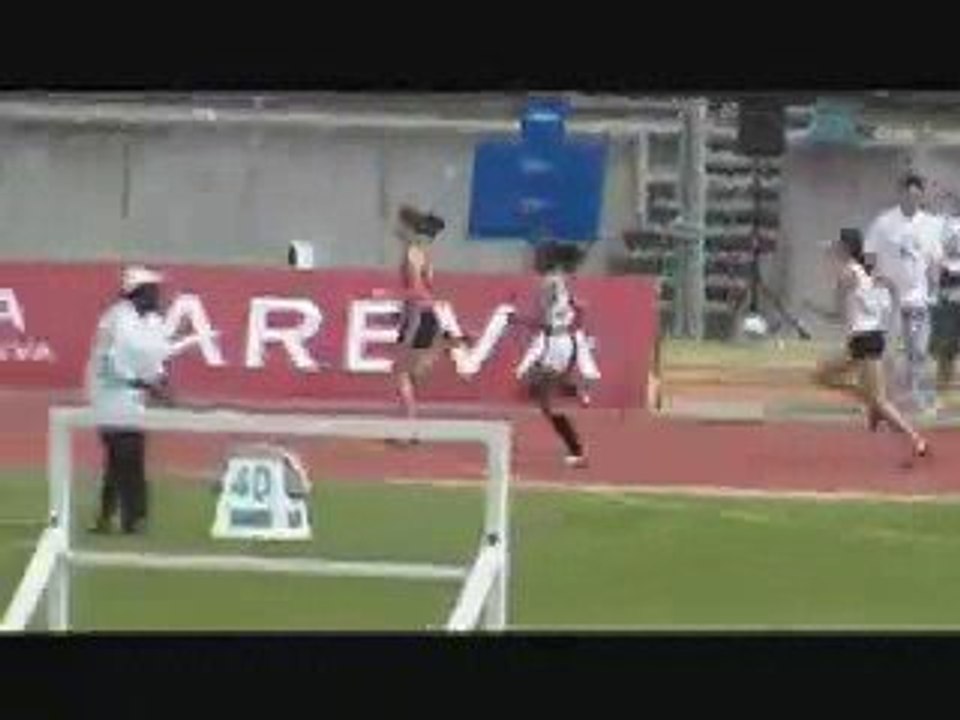 Celie 400haies serie championnat france 2009