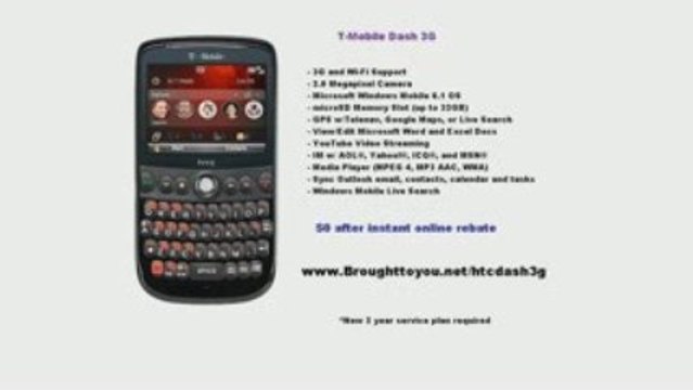 T-Mobile Dash 3G (HTC Dash 3G)