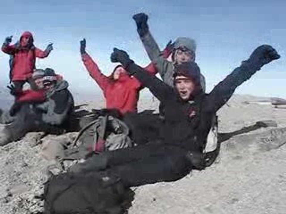 Au sommet du volcan El Misti (5 822 m) !!