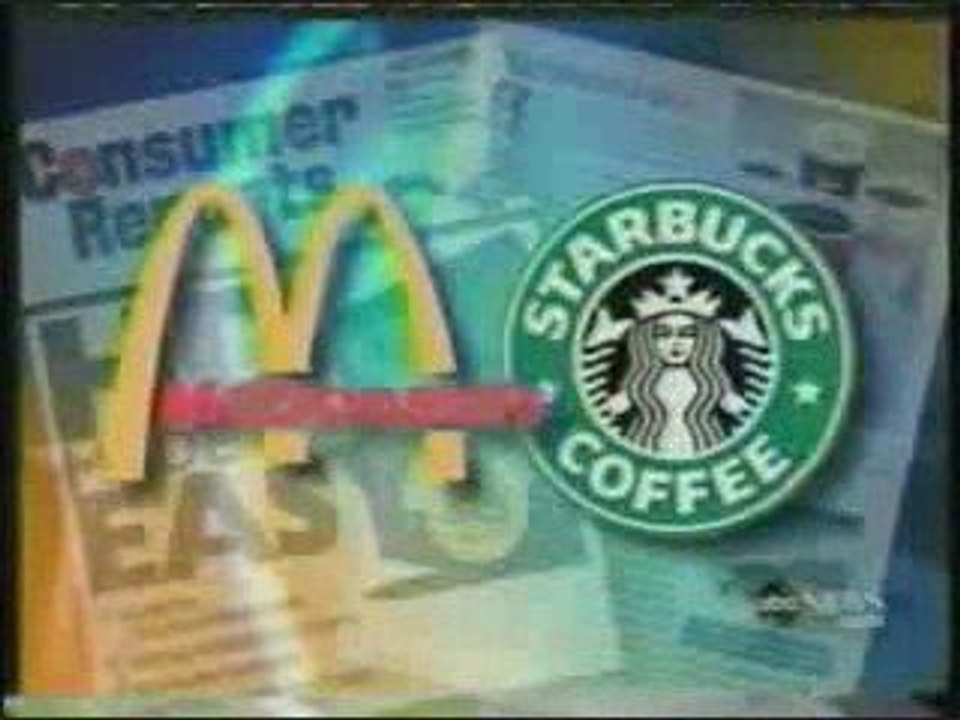 Starbucks vs McDonalds Coffee War