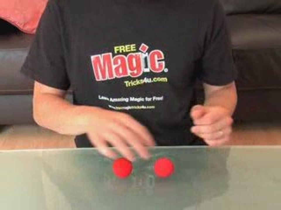 Sponge Ball Magic Trick