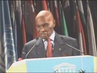 Prix Félix Houphouet Boigny Discours de M. Abdoulaye WADE