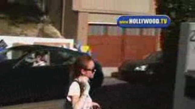 Lindsay Lohan And Samantha Ronson In Los Angeles.