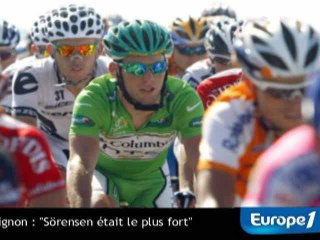 Fignon : "Sörensen était le plus fort"