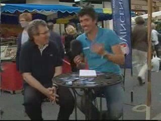 Vincennes : La braderie 2009 avec Alain Moraine.