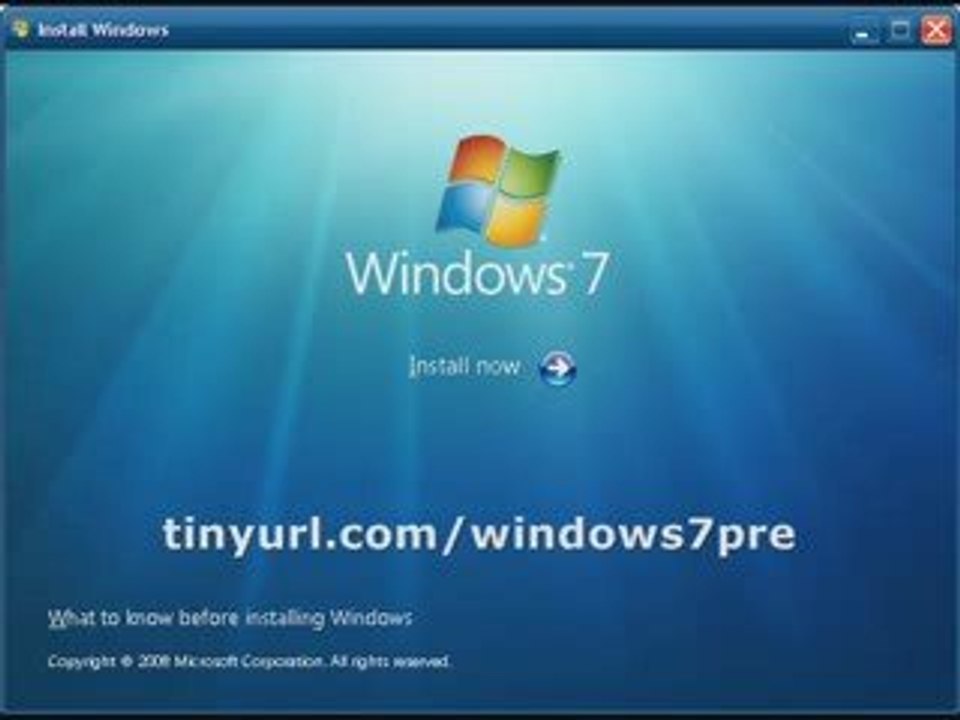 Windows 7 Pre-order