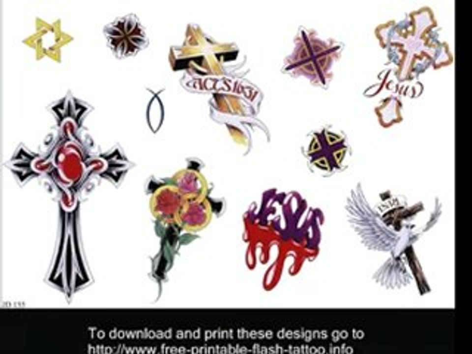 Cross Tattoo Designs