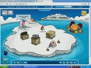 Me getting banned on club penguin