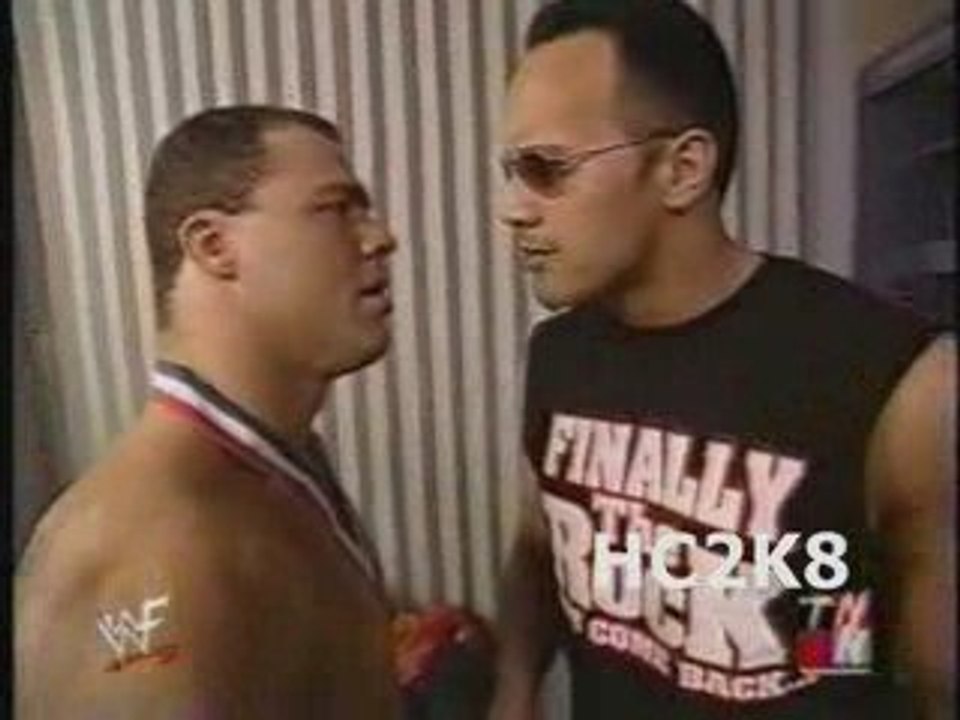 The Rock & Kurt Angle segment [2/5/2001]