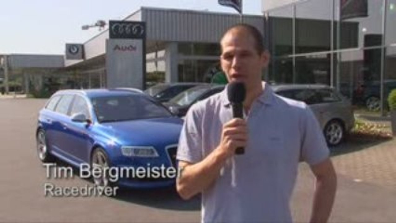 Driving fast on the German Autobahn - english