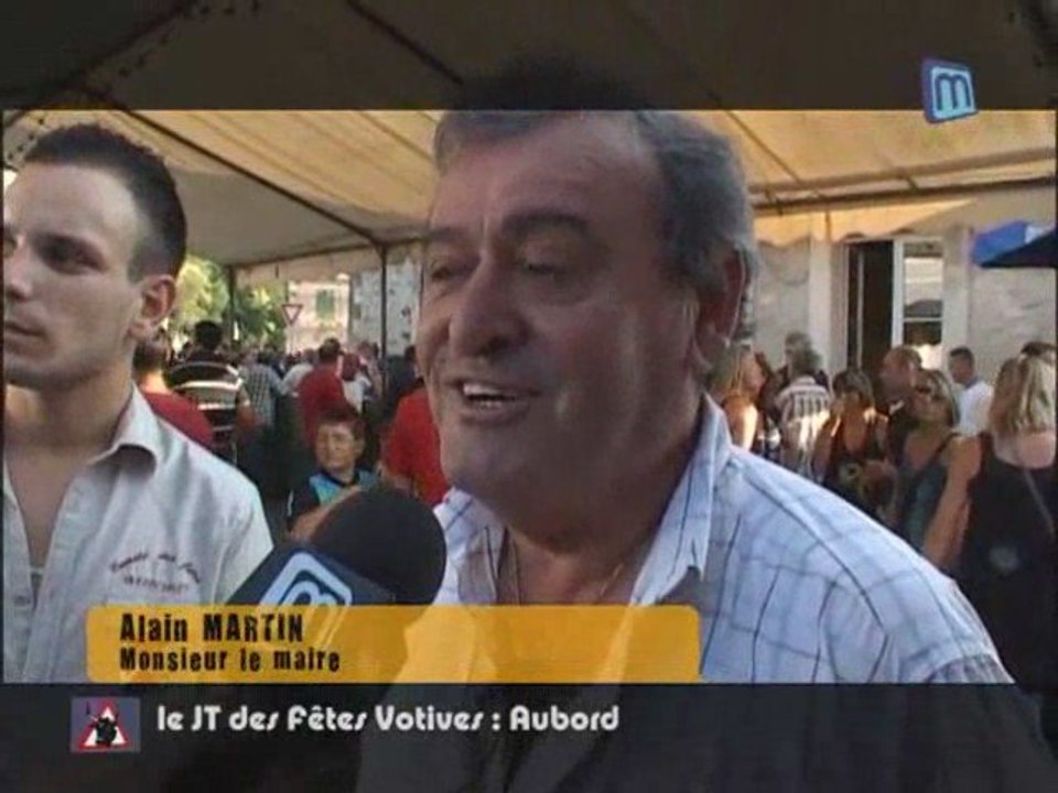 JT des fêtes votives : Aubord