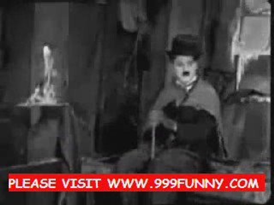 Funny Charly Chaplin with wanted man part2