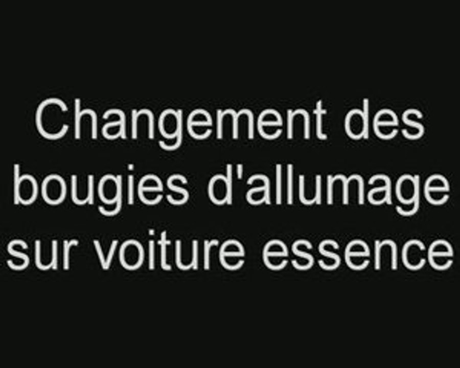Bougies d'allumage essence
