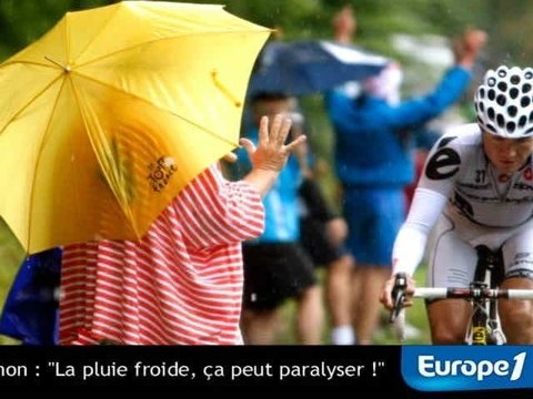 Laurent Fignon : La pluie froide, ça peut paralyser !