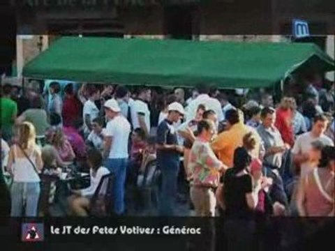 JT des fêtes votives : Generac
