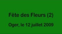 Festival des fleurs à Oger (Juillet 2009)