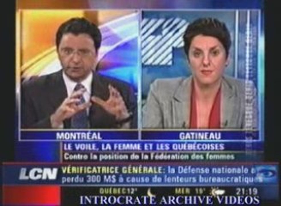 Le Débat du  Voile Islamique au Québec [Interview] - 1 de 2