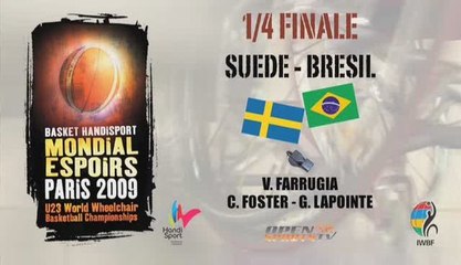 33 SWEDEN BRAZIL BASKET HANDISPORT MONDIAL 2009