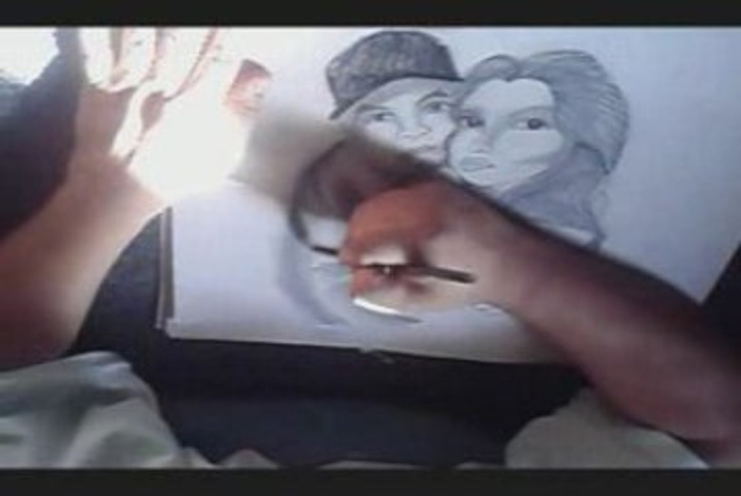 how to draw a love couple